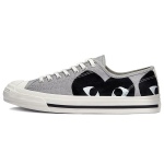 Comme des Gar&ccedil;ons PLAY x Converse Jack Purcell Drizzle Black Unisex tossud Hall-valge 171259C 35
