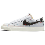 Nike Blazer Low 77 V&auml;rvipritsmetega Meeste Tossud Valge Purje Must DJ1517-100