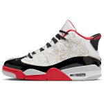 Air Jordan Dub Zero Varsity Red 2022 Meeste tossud Valge True-Red Must 311046-160 41