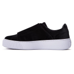 Puma Basket Platform Strap Sametk&ouml;is - Must Naiste Tennised Valge 364068-01 38