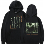 2023. t&uuml;&uuml;p O Negative Oktoobri rooste kapuuts Gooti metallist rokkb&auml;ndi dressipluus Unisexi vintage hip-hop Oversized pikkade varrukatega pusad Unisex M