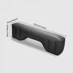 Auto reisivoodi T&auml;ispuhutav voodi tagaistme t&auml;ispuhutav &otilde;hkmadrats Tarvikud Foot Pier Sedaan SUV Taga kliirens Pad Gap Polster must