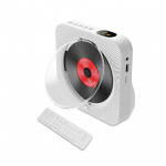 Avaleht vertikaalne inglise keele CD &otilde;ppe &uuml;levaade CD-m&auml;ngija t&ouml;&ouml;laua kaunistused juhtmevaba Bluetooth CD-masin valge