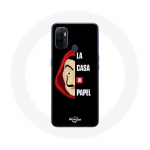 Oppo A53 &uuml;mbris La casa de papel Logo ja mask