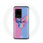 &Uuml;mbris Samsung Galaxy S20 Ultra Stitch ja ingelsinine roosa