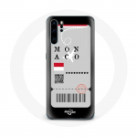 Coque pour Huawei P30 pro Billet d'avion Monaco