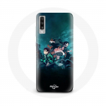 Coque pour Samsung Galaxy A50 Demon Slayer Manga Tanjiro et Nezuko