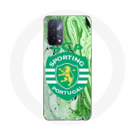 Oppo A93 5G &uuml;mbris scp sportliku portugali rohelise taustaga
