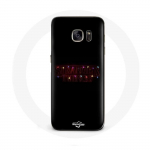 &Uuml;mbris Samsung Galaxy S6 Edge Stranger Things Plakati Logo H&auml;id j&otilde;ule