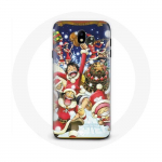 &Uuml;mbris Samsung Galaxy J3 2017 One Piece Christmas Day Anime Manga jaoks