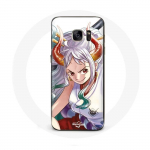 &Uuml;mbris Samsung Galaxy S6 Edge Yamato One Piece Anime plakati jaoks