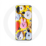 Coque pour Huawei P20 Lite BTS Bangtan Sonyeondan BT21 Tata Chimmy Cooky Rj Shooky Koya Mang Et Van