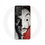 Coque pour Samsung Galaxy A33 5G La casa de papel Berlin Masque Split