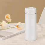 300ml Mini termostops 316 roostevabast terasest naiste v&auml;ike kaasaskantav laste veekeetja vaakumkolb termos kohvikruus veepudel 300ml valge