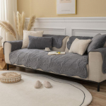 S&uuml;gisel ja talvel uus Milk Velvet Gold Leaf diivanipadi Moodne lihtne libisemiskindel diivanipadja r&auml;tik 70*70