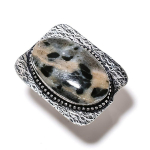 Natural Chrome Diposite Gemstone 925 Sterling Silver Gift Ring Size 7 l9e67