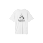 Nike ACG Changing Eye Graafilise Prindiga Kiiresti Kuivav &Uuml;mmarguse Kaelusega T-s&auml;rk Meeste Topid Summit-White FJ1128-121 XL white