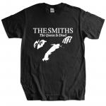 The Smiths The Queen is Dead -T-s&auml;rk Unisex Puuvillane Suvine Top 1980ndad S&otilde;ltumatu, Morrissey Suur Suurus Meeste Must T-s&auml;rk M