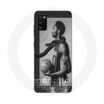 Coque Maniacase pour Samsung Galaxy A41 Kobe Bryant NBA black mamba mentality