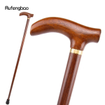 Pruun Puidust &Uuml;he Liigendiga Moodne K&auml;imiskepp Dekoratiivne Cosplay Peo K&auml;imiskepid Halloween Nuia Kark Kepp Karikas 92cm brown