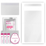 apgo Ultra Clear Protective Skin Sticker for the back compatible with Google Pixel 6a, Wrap Film, Hydrogel Film, Flexible, Soft TPU with positioning l