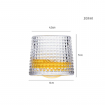 Survet vabastav g&uuml;roskoop kohvikruus Naljakas majapidamisjoogikass Roly-poly Espresso Cappuccino Caffe Latte Tumbler viski kiviklaas 160ml