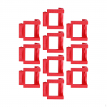 10 Pieces Pci-E Riser Card Retainer, Computer Components Screw Free PCIe Fixing Buckle, to helesinine v&auml;rv