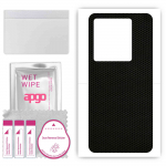 apgo Protective Skin Sticker for the back compatible with Vivo IQOO Neo7 Racing Edition, Wrap Film, Foil, Vinyl - Pattern Matrix