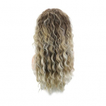 Naiste pikk lokkis parukas Naturaalne kohev laineline parukas Reguleeritava n&auml;okujuga juuksepiiriga juuksel&otilde;ik K&otilde;rge temperatuuriga kiust parukas