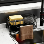 1 tk k&ouml;&ouml;givalamu hoiustamisrest, WC hoiurest, k&ouml;&ouml;gisegisti k&auml;snahoidja, kraanikaussi korrastaja, &auml;ravoolurest vannitoa- ja k&ouml;&ouml;gitarvete jaoks must