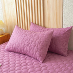 2-osaline veekindel padjap&uuml;&uuml;r plekkidevastane padjakate Magamistoa kaunistus 48x74cm veekindel padjakate patjade jaoks v&auml;liskate Only 2 PCS Pillow Cover