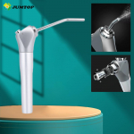 Hambaravi kolmesuunalise s&uuml;stla k&auml;siinstrumendi &otilde;hu-veepihustus koos 2 otsikuga otsikute torud &otilde;huga kolmekordse s&uuml;stlaga hammaste puhastamise t&ouml;&ouml;riista jaoks h&otilde;be