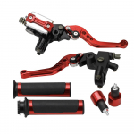 Mootorratta 78  22 mm juhtraua piduri peasilindri siduri hoob vasak ja parem universaalne sobivus must