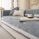 French Entry Lux diivanipadi Four Seasons universaalne katteriie nahast diivanikate libisemiskindel pitspadi 70*70cm