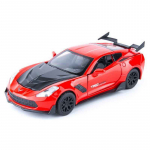 1/32 Skaala Corvette ZR1 Mudelauto Sulamist Auto Heli ja Valgustuse Simulatsioon Tagasit&otilde;mmatav Auto M&auml;nguasi S&uuml;nnip&auml;evakingitus 1/32-Size:15*7*4cm