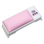 UV k&uuml;&uuml;nte ajastus Kahe k&otilde;rge valgusallikaga lamp toiteallikaga Plug-and-Play Funktsionaalne k&auml;tepadja disainravi EU Plug sinine