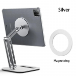 Metallist magnetilise tahvelarvuti aluse hoidiku padi Kokkupandav tugi iPad Air Pro 12 Mini Xiaomi Samsungi tarvikutele