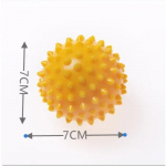 Maap&auml;hkli kujuga massaažipall l&otilde;dvestav lihasjooga treeningu fitnesspall keha kurnatuse leevendamiseks, k&auml;te ja jalgade PVC pall