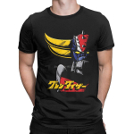 Grendizer Ufo Robot Goldrake 3D prindiga T-s&auml;rk Mazinger Z Anime meeste T-s&auml;rk 80ndate Manga l&uuml;hikeste varrukatega O-kaelusega T-s&auml;rk puuvillane klassikaline tops 3XL