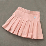 Moodne beebit&uuml;druku plisseeritud seelik Lastele seelik, k&otilde;rge v&ouml;&ouml;kohaga seelik, suvise laste seelik v&auml;ikelastele, vabaaja riided beebidele 100 roosa