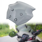 Motorcycle Windscreen Accessories Parts Fittings Easy to Use Replace High Performance Wind Deflector Black