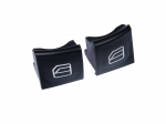 2 Pcs. Window Switch Button Cover ( Front Left Door) For Mercedes A-B Class GL350 R350 ML350