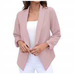 Naiste &uuml;likond, kampsun jakk, &uuml;hev&auml;rviline rev&auml;&auml;riga kost&uuml;&uuml;m, v&auml;ike jakk mitmek&uuml;lgse temperamendiga s&otilde;itmiseks L beež