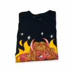 Koszulka T-shirt męski okrągły dekolt SPENCER'S THE PULP GIRLS M
