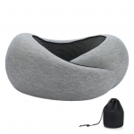 Reisi kaelapadi Lennuki m&auml;luvahust kaelatoe padi reguleeritav ergonoomiline disain pestav kaelatoe padi