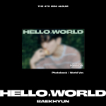 BAEKHYUN Mini 4th Albim [Tere, maailm] (Fotoraamatu ver.) Hello ver.