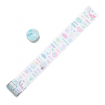 1 tk armas multikas Graffiti loomad Washi lint DIY scrapbooking ajakirjandus Dekoratiivtarvikud Kpop Idol fotokaardi dekoratiivkleebised