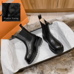 Platvorm Martin Boots Naiste uued l&uuml;hikesed saapad suitsusaapad Inglise stiilis Chelsea Booster saapad 35