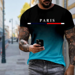 Uus suvine meeste moe T-s&auml;rk Personality Lodestone tr&uuml;kiga meeste T-s&auml;rk Top XS must
