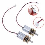 Dc 3V-6V 5V 55rpm reduktoriga k&auml;igukast Aeglase kiirusega Micro N20 t&auml;ismetallist k&auml;igukasti mootor